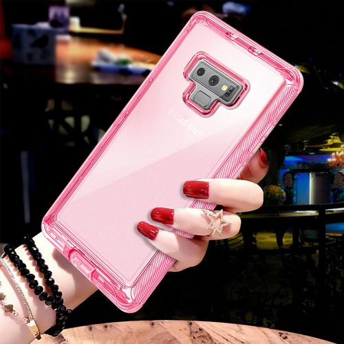 For Samsung Galaxy Note9 Clear Case Heavy Duty Protective Shockproof Phone Cover - Picture 26 of 36