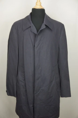 Hickey Freeman Blackman 120 Years Navy Blue Cashmere Blend Coat Sz 44R NWT - product listing photo