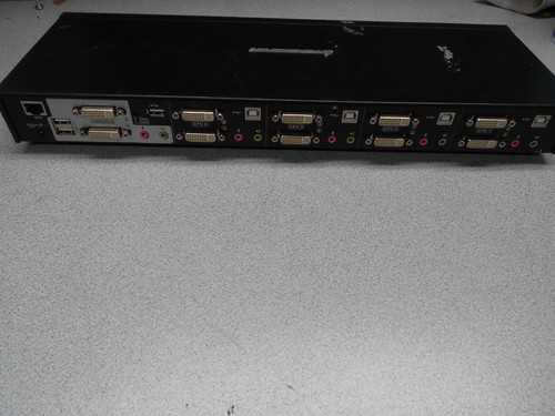 Iogear GCS1644 MiniView 4-Port Dual View Dual-Link DVI KVMP Switch w/Audio + DCC - Picture 4 of 5