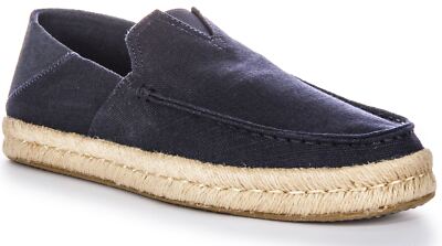 Toms Alonso Heritage Canvas Midsole Slip On Cotton Mens Casual