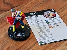 MZ01 Heroclix Avengers Infinity set Thor 025 Rare figure w/card