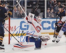 Montreal Canadiens Antti Niemi Signed Autographed 8x10 NHL Photo COA #2