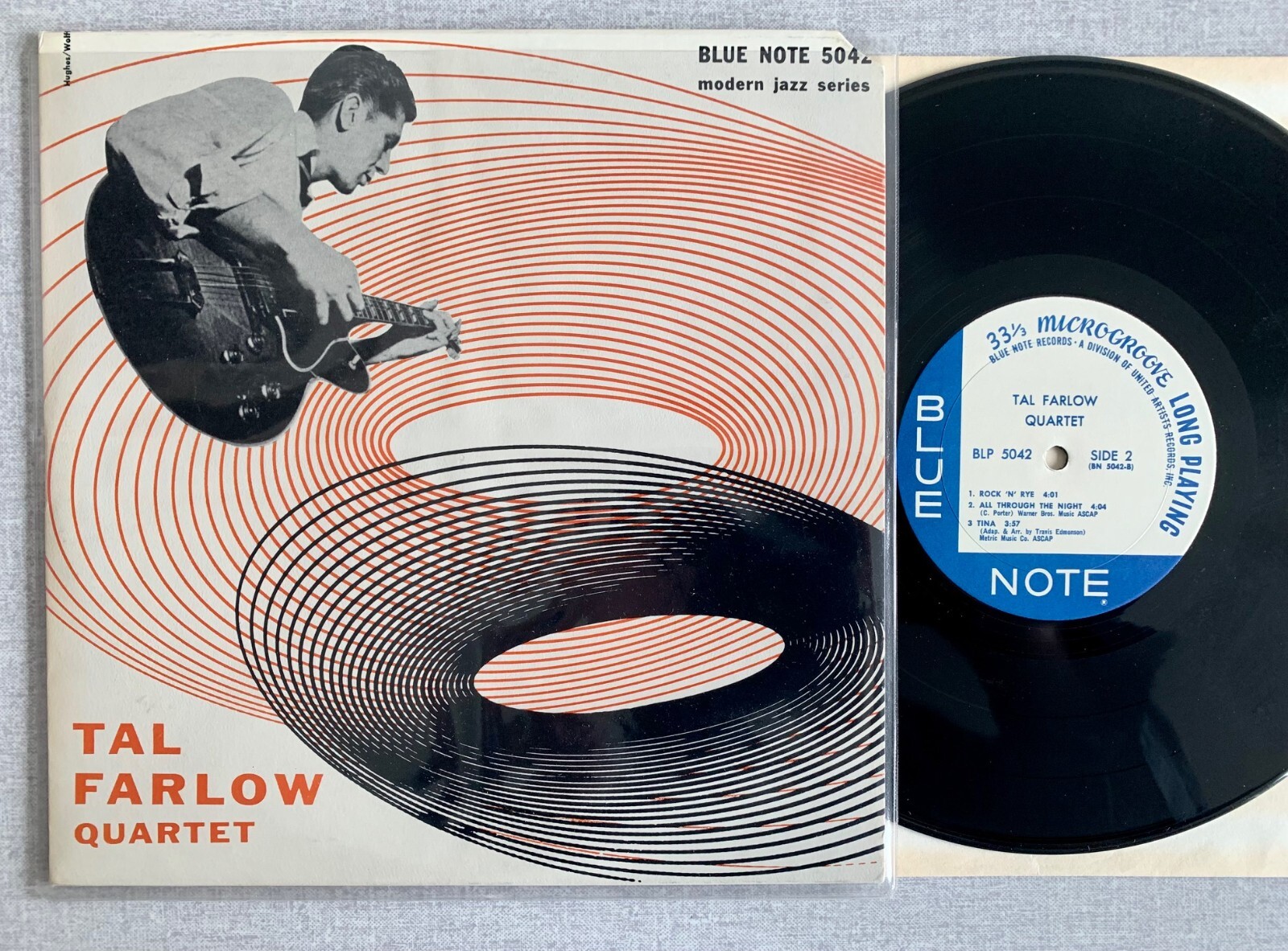 TAL FARLOW QUARTET BLUE NOTE 5042 UA MONO LP eBay