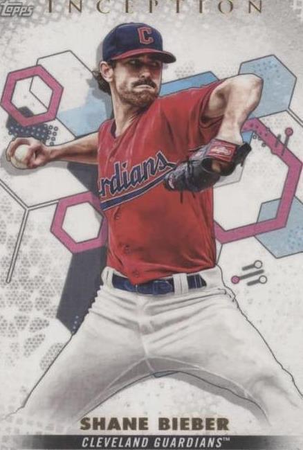 2022 Topps Inception - Shane Bieber #14 - 1 of 1