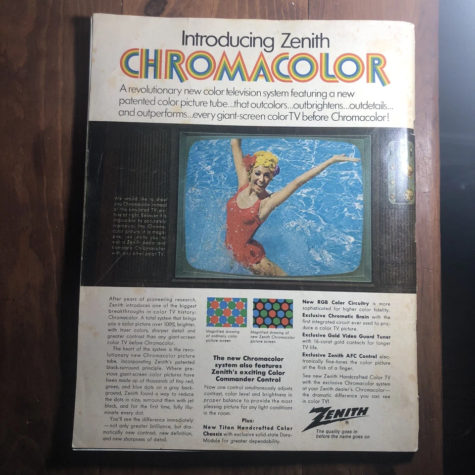 1969 NFL Illustrated Dallas Cowboys VS Baltimore Colts Cotton Bowl Game Program - Image 2 of 4