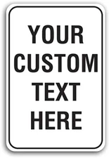 Custom Street Sign - Personalized Aluminum Sign - Custom Metal Sign, Name Sign