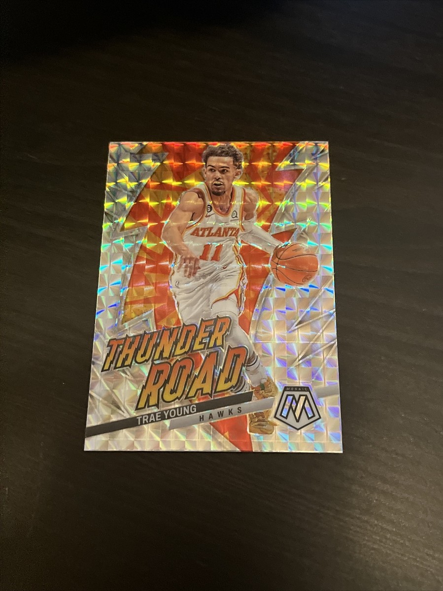 2022-23 Panini Mosaic - Thunder Road Trae Young #4 Mosaic