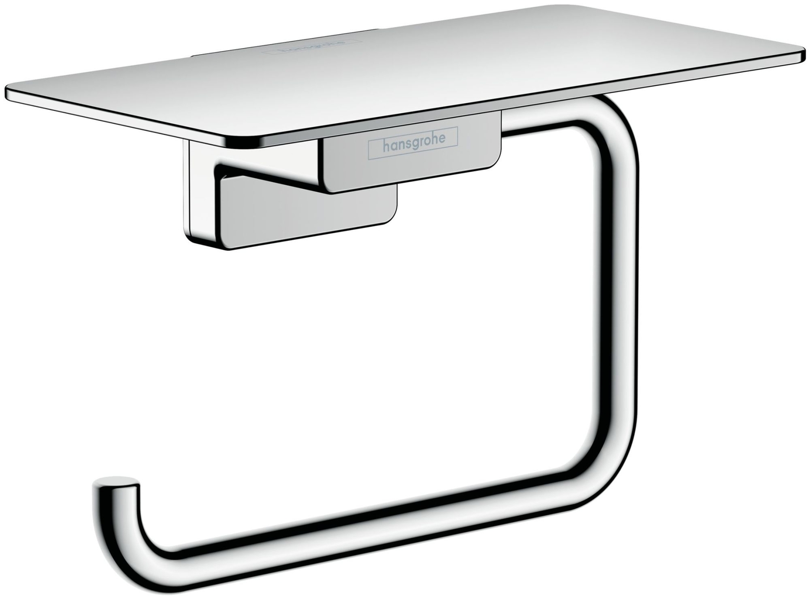 Hansgrohe 41772 AddStoris Wall Mounted Euro Toilet Paper Holder - Chrome