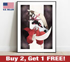 Inuyasha Poster 18" x 24" Print Anime Manga Retro Wall Art Decor 7
