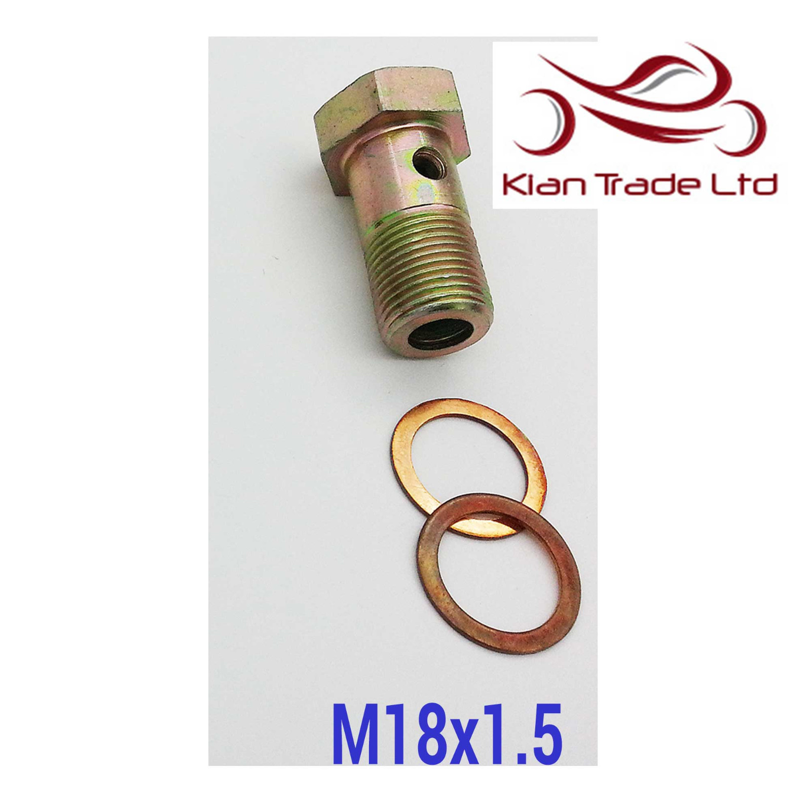 Kit Bulloni Banjo Freno Moto - 5 Bulloni E 10 Rondelle, M10x1.0mm O M10x1.25mm - Foto 9