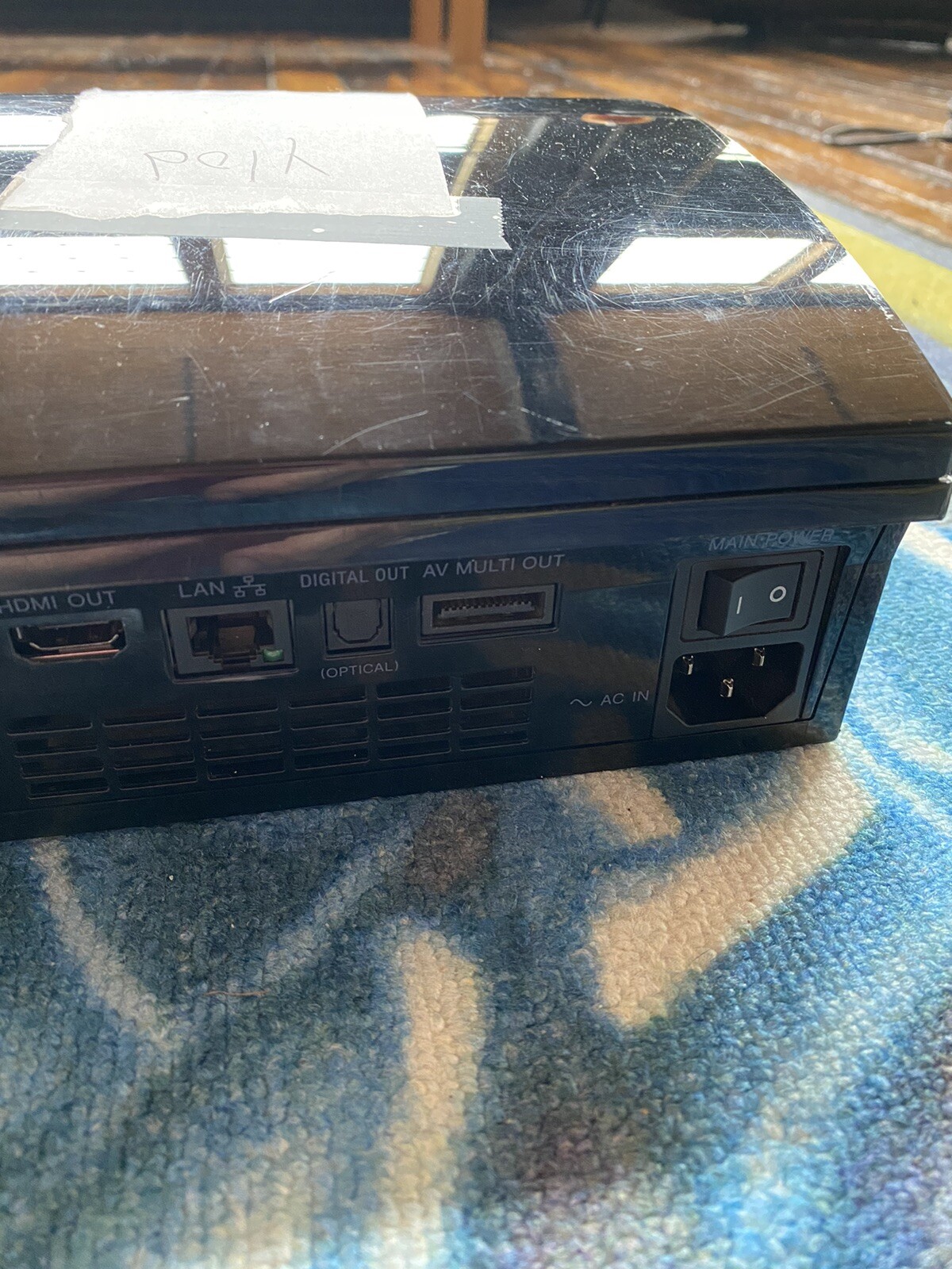 Sony PlayStation 3 PS3 Fat CECHE01 Backwards Compatible 80GB For Parts