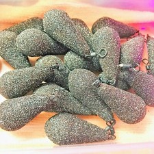 20 x 84g  (3 oz)  DISTANCE SWIVELED LEADS WEIGHTS SINKERS Carp fishing tackle.