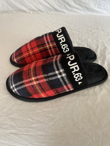Pajar Canada Stewie Slippers Men’s US 8-8.5 EU 41 Buffalo Plaid - New with Box - Picture 10 of 19