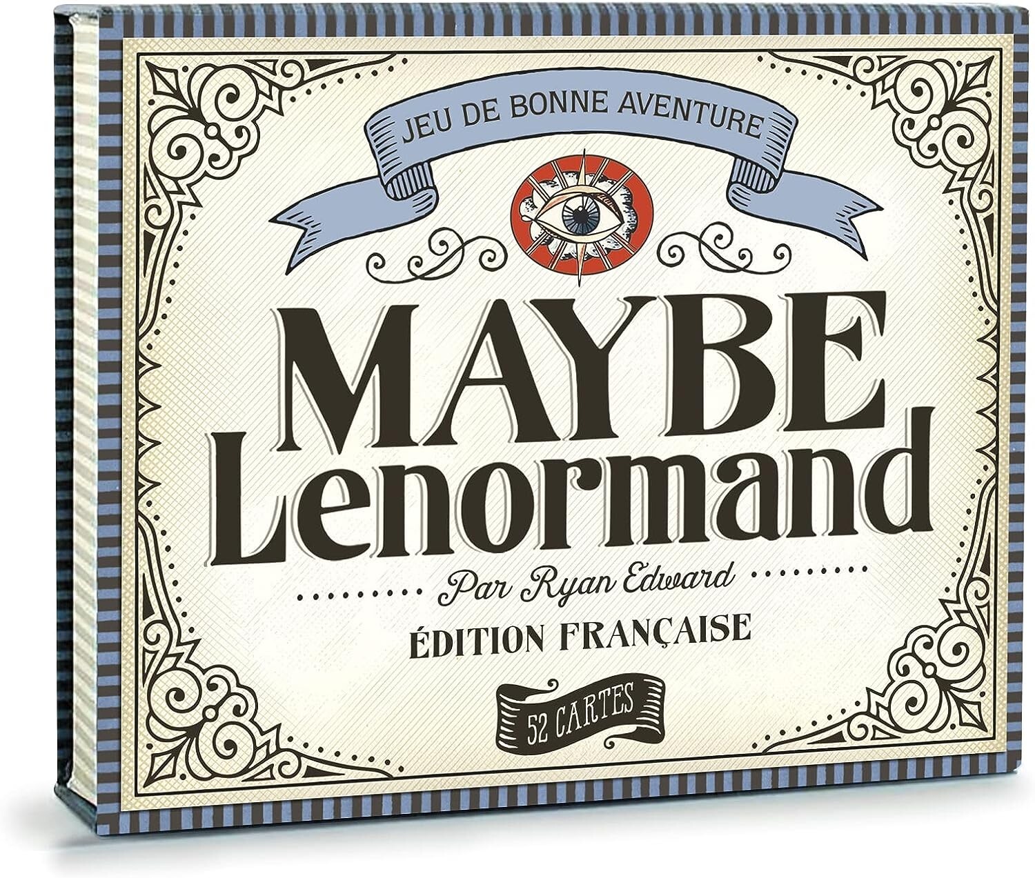 Jeu de cartes de collection MAYBE Lenormand au format 52 cartes pour cartomancie