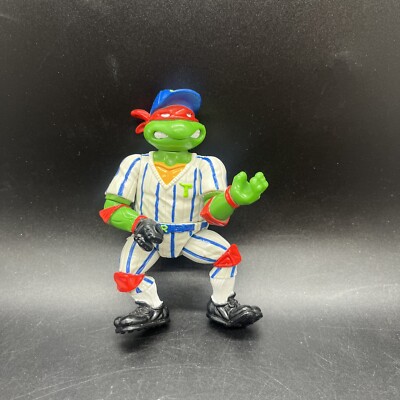 TMNT Teenage Mutant Ninja Turtles 1991 Playmates Baseball Raph Raphael ...