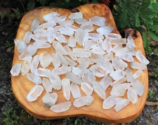 Natural Lemurian Quartz Crystal Points Bulk Lots (Lemurian Seed Crystal Points)