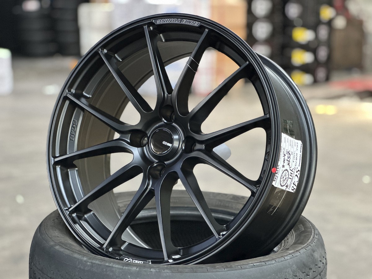 New 17x7.5J ENKEI TUNING SC48 (4 Wheel) 4x108 fit Peugeot 208 308