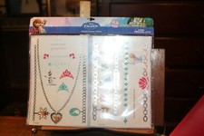 Disney Frozen Sealed Metallic Jewelry Tatoo's 2 Sheets