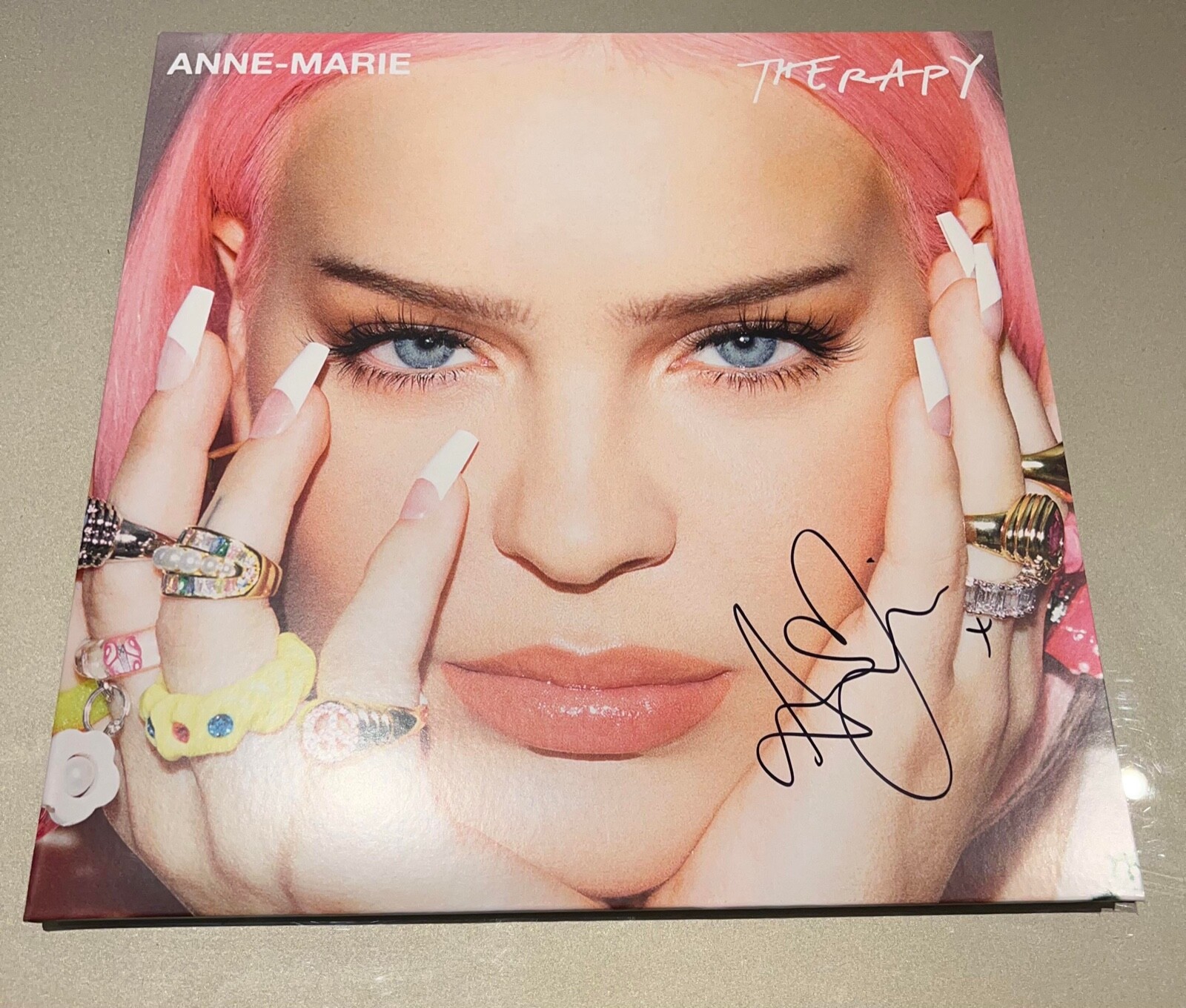 ANNE-MARIE THERAPY *Signed* ORANGE VINYL Limited Edition