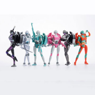 Ready! New Dr. WU&Mechanic MS-30 AMIE Arcee Night Ninja Nursy Snow Ninja Figure