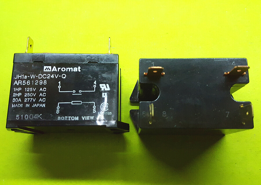 1PC MATSUSHITA JH1a-W-DC24V-Q 24VDC Power Relay 4 Pins | eBay