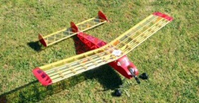 Apex Mk14 Free Flight Gas 42'' WS RC Model Airplane Plans Templates PDF on USB