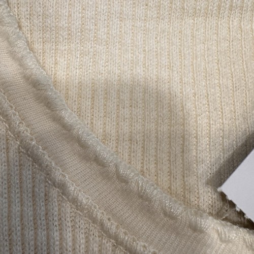 NWT Lauren Ralph Lauren Ribbed Knit Henley Sweater Ivory Long Sleeve Size XL - Picture 12 of 12