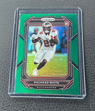 2022 Panini Prizm Football Rachaad White Rookie Green Prizm
