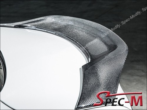 2015-2020 W205 C63 AMG Sedan R Style Carbon Fiber Trunk Spoiler Wing - Bild 2 von 3