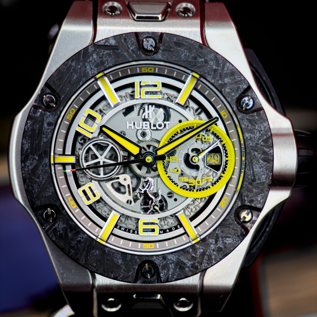 Hublot Big Bang Scuderia Ferrari 90th Anniversary Full Set Hublot Big Bang Scuderia Ferrari 90th Anniversary Full Set