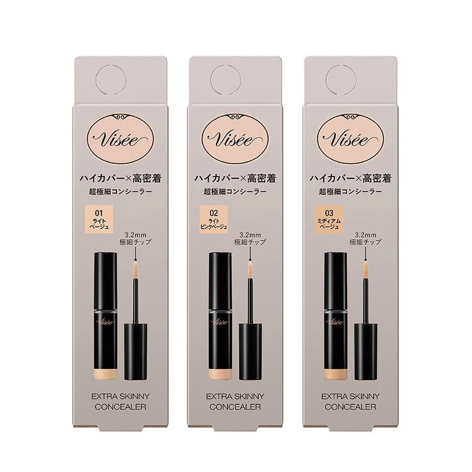 [KOSE VISEE] Extra Skinny Concealer 4g JAPAN NEW - Image 2 of 3