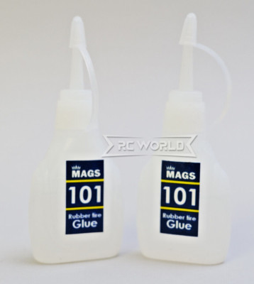 RC Rubber Tire SUPER GLUE 5g (2) Bottles