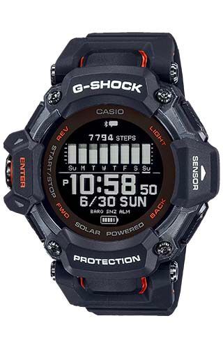 Casio - G-SQUAD GBD-H2000-1AER Plastic BLACK digital quartz Watch 