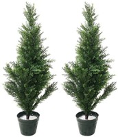 3 Ft. Topiary Cedar Trees (2-pack) 3 Ft. Topiary Cedar Trees (2-pack)