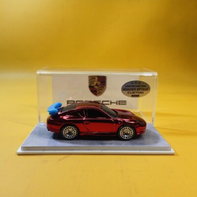 Hot Wheels PORSCHE 911 GT3 CUP Red CHROME (WANGSTAR CUSTOM
