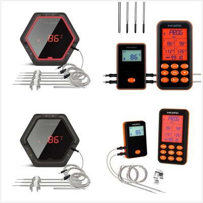 IBT-6X Digitales Kochen Küchenhelfer Thermometer bluetooth Grille 2//4//6 probes
