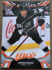 2022-23 Upper Deck MVP Ice Battles #249 Jordan Spence SP