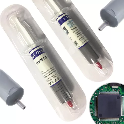 10pcs silicone thermal paste grease syringe heatsink compound cooling for pc cpu image 4