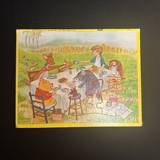 Vintage Winnie the Pooh 1964 Frame Tray Puzzle