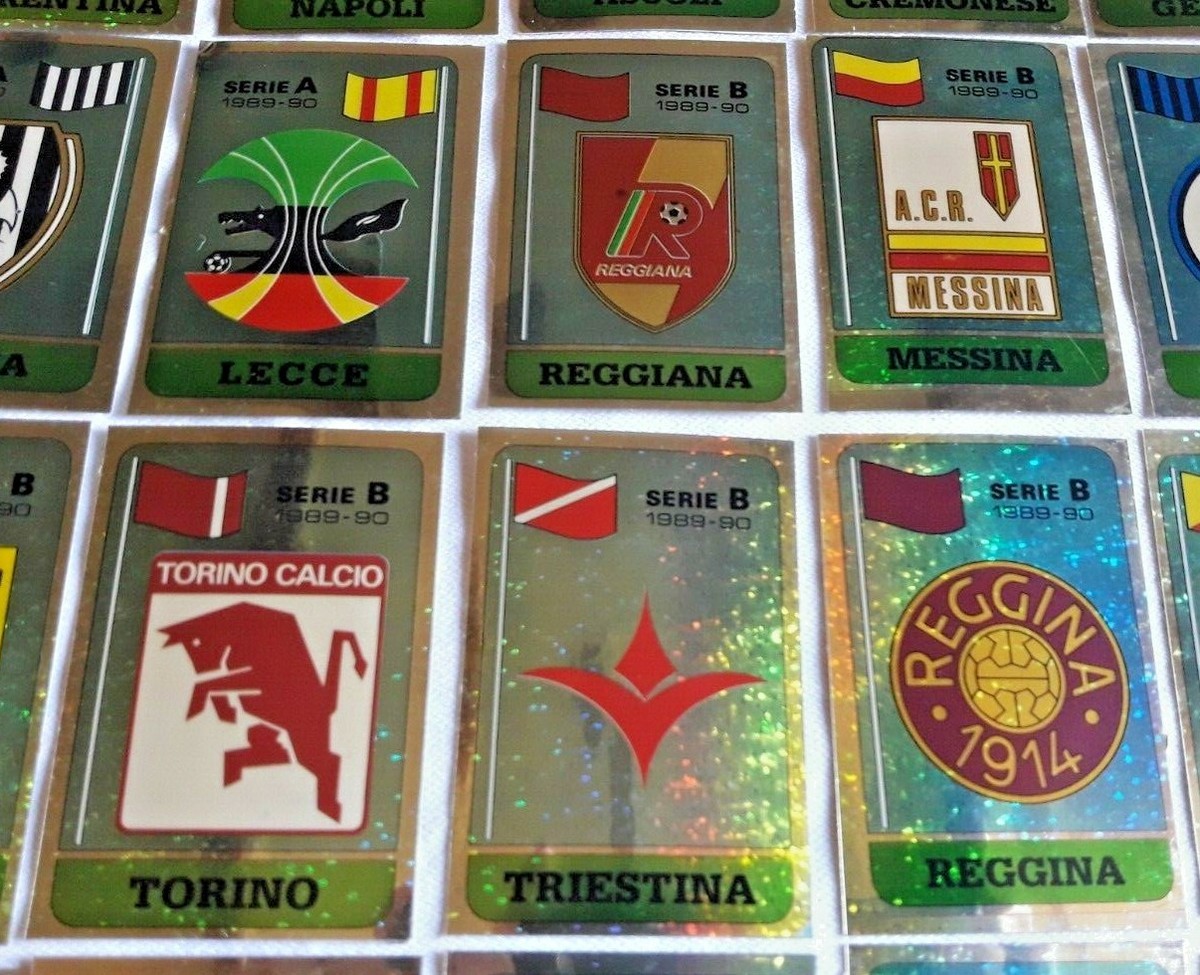 Lot Albums Panini Calciatori 2007 à 2015 - Collection Complète 89 Scudetti, Neuf - Figurines Football