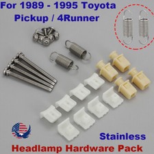 Headlamp Hardware Adjust Screws Clips Spring For 1989-1995 Toyota Pickup 4runner
