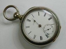 VINTAGE 1884 WALTHAM PS BARTLETT 18S 15J 1877 KWKS POCKET WATCH - RUNS REPAIR