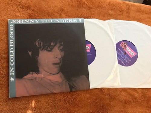 JOHNNY THUNDERS In Cold Blood 1982 re '98 2 LP 10" munster mr142 New York Dolls! - Picture 2 of 5