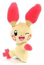 Plusle Pokemon Plüschtier 4 Zoll kleines weiches Kuscheltier gebraucht