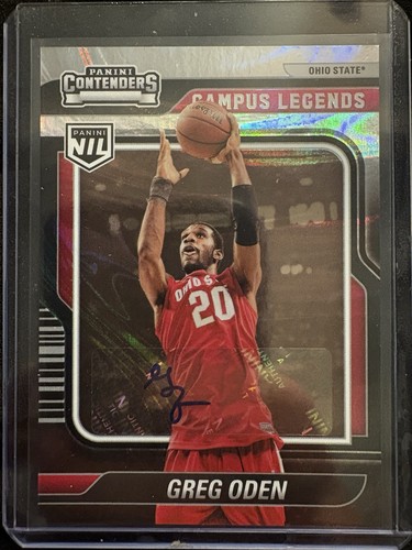 GREG ODEN 2024/25 PANINI OHIO STATE AUTO 085/199 CAMPUS LEGENDS