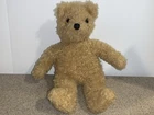 Vintage Ty Classic Teddy Bear Plush Curly Light Golden Brown 12" Stuff Toy 1992