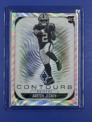 2025 Phoenix Contours Ashton Jeanty #17 Silver Wave/299   