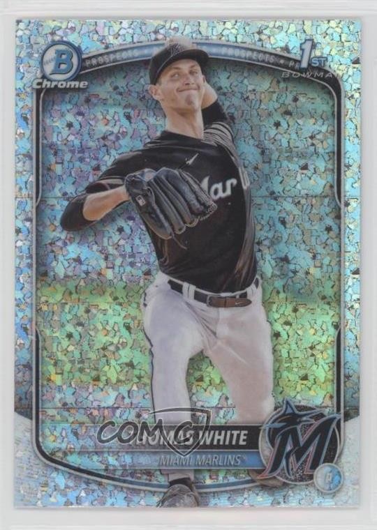 2025 Bowman Chrome Prospects Mini-Diamond Refractor Thomas White #BCP-69