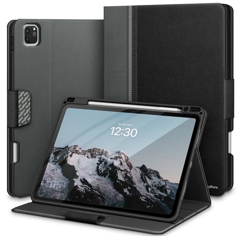 KingBlanc Case for iPad Pro 11 inch (2024, M4, 5th Generation) with Pencil Hold - Picture 1 of 9