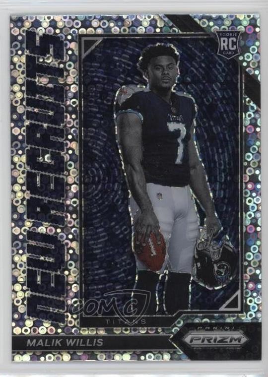 2022 Panini Prizm New Recruits No Huddle Malik Willis #NR-3 Rookie RC 11ur